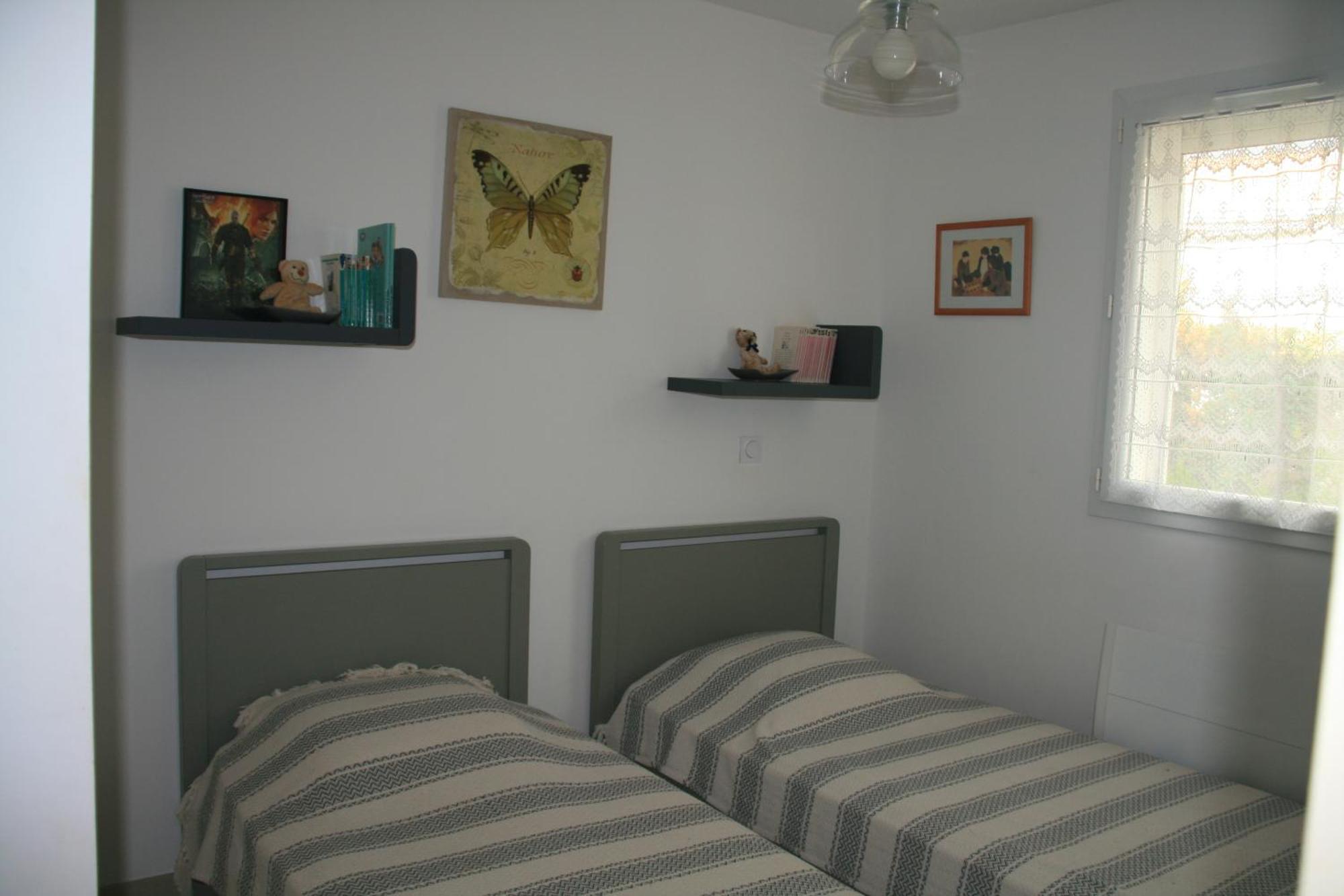 T3 vue mer 100m de la plage wifi et parking Saint-Pierre-la-Mer  Extérieur photo